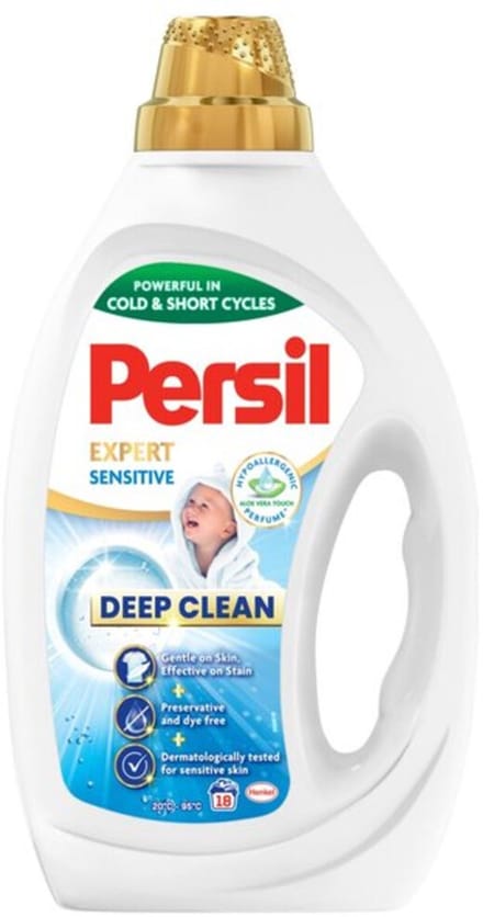 Persil Wasmiddel Expert Sensitive 18 Wasbeurten - 810 ml