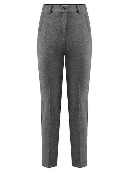 Enkellange broek Van Raphaela by Brax grijs