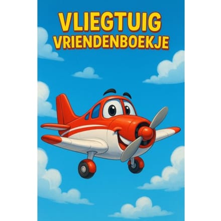 Vliegtuig Vriendenboekje - Andries B.V.