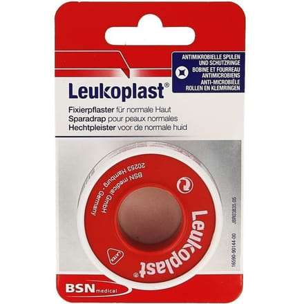 Leukoplast Deksel 1,25cmx5m Ophang 1 152101