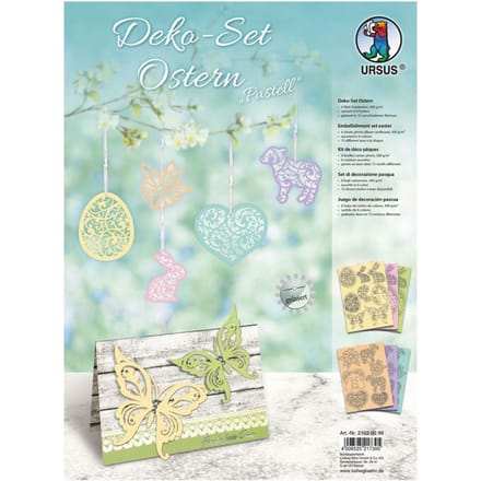 Decoratieset "Pasen", pastel