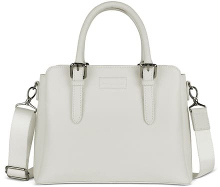 bugatti Leren handtas schoudertas Elsa Ladies Hand Bag White wit