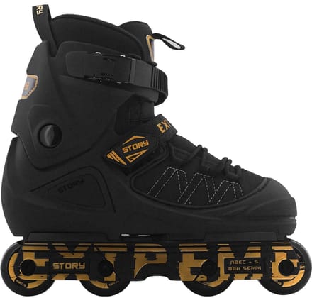 Story Aggressive Inline Skates Black / Gold