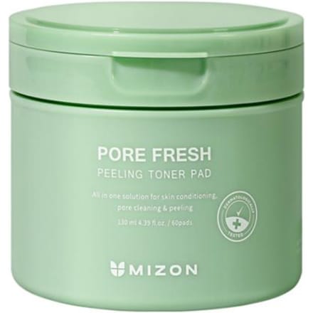 Mizon Pore Fresh Peeling Toner Pad 60 stuks One beige