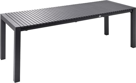 ARDESIO - Uitschuifbare tuintafel - Donkergrijs - Aluminium