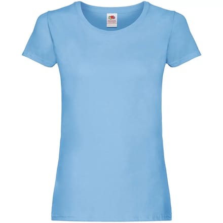 Dames-T-shirt Fruit of the Loom Original