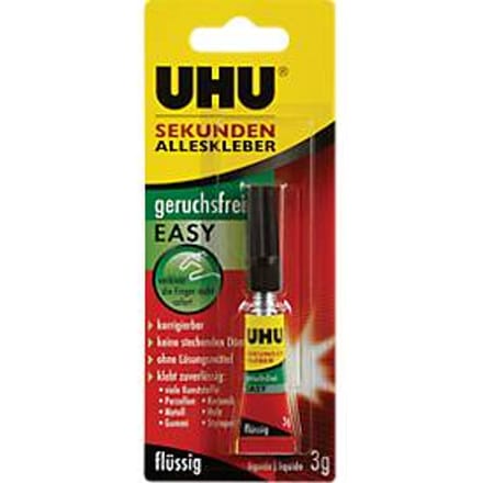 UHU sekundenlijm Easy Fluid oplosmiddelvrij 3g tube