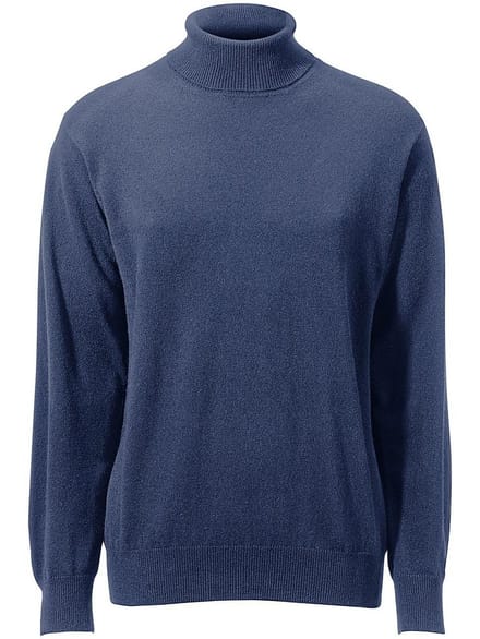 Trui 100% premium-kasjmier Van Peter Hahn blauw