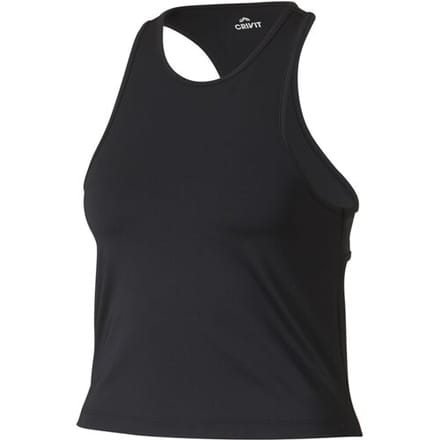 CRIVIT Dames sporttop (Zwart, XS (32/34))