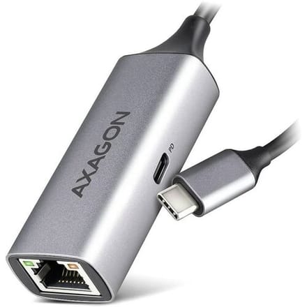 AXAGON ADE-TXPD Netwerkadapter USB-C 3.2 Gen 1, RJ45, USB-C (met Power Delivery)