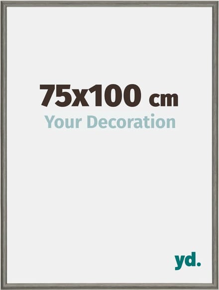 Your Decoration - Fotolijst 75x100 cm - Aluminium - Mercury Structuur - New York