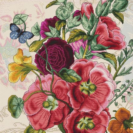 Borduurpakket LUCA-S SUMMER FLOWERS B2366