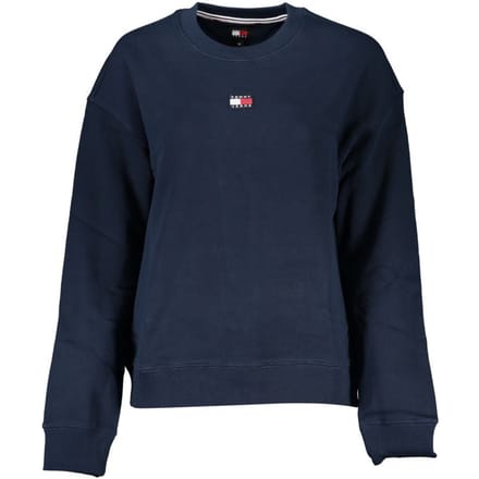 Tommy Hilfiger Blauw Katoenen Dames Sweatshirt