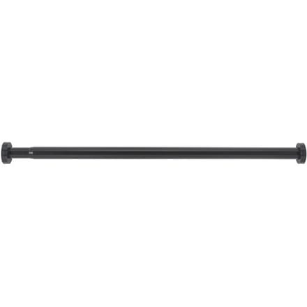 WENKO Telescopische douchestang Luz (Zwart, 70 - 115 cm)