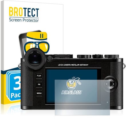 Screenprotector 3 Stuks voor Leica CL Beschermglas transparant