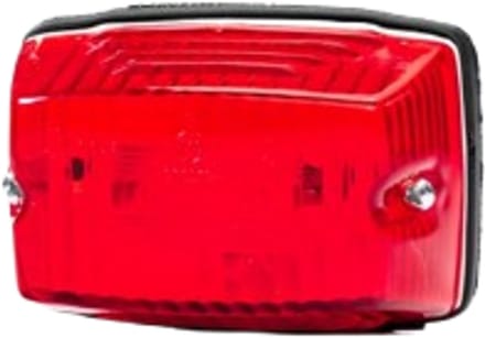 zijmarkeringslamp universeel rood 12/24 volt - contourlamp - zijlamp - breedtelamp
