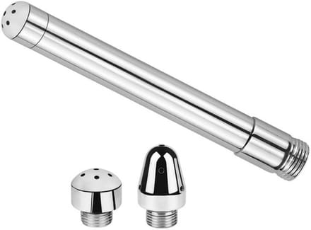 Douchekopset met 3 Aluminium Douchekoppen en Reinigingssysteem