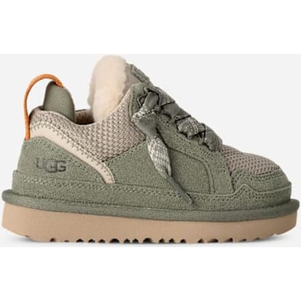 UGG® Lowmel for Kids in Shaded Clover, Size 5, Suede/Textile/Polyester