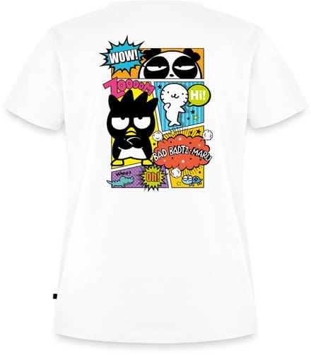 Bad Badtz-Maru Met Vrienden In Comicstijl Premium T Shirt Dames