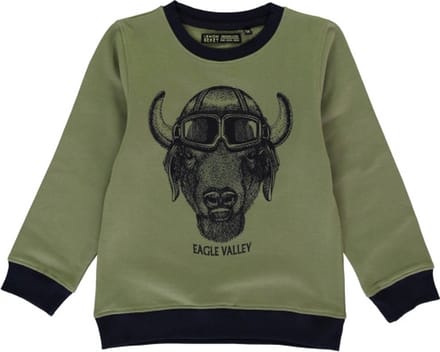 Lemon Beret Sweater Jongens - Groen - 146491 - maat 128/134