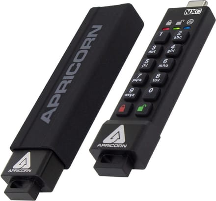 Apricorn ASK3-NXC 8GB - USB-C native USB stick