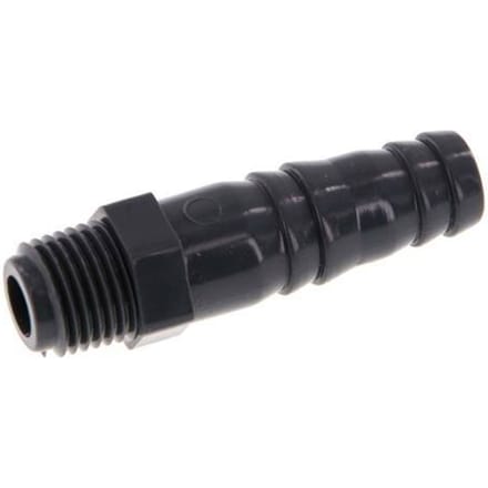 12 mm & G1/4'' PVC-U Slangpilaar Buitendraad 53mm EN 1452-3 [2 Stuks]