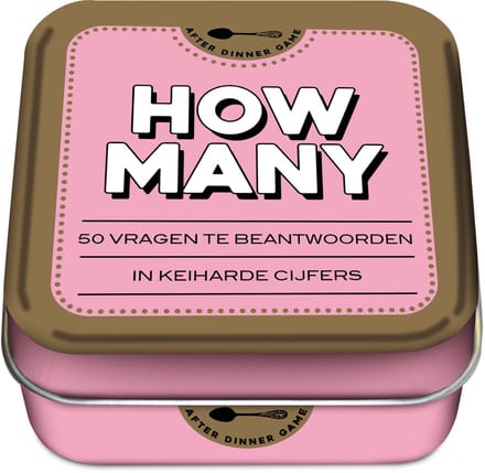 After Dinner Games - How Many - ImageBooks Factory