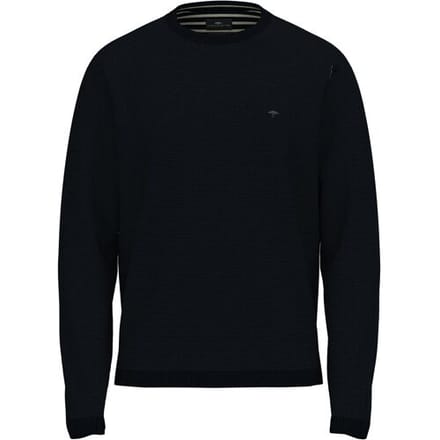 Fynch-Hatton Trui O-Neck Light Air Cotton Navy / male