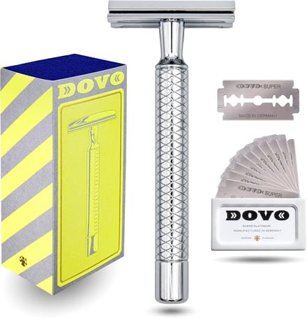 Scheermes Handvat - Scheerapparaat - Dagelijks Scheren - Duurzame Constructie - 105 cm - Zilver