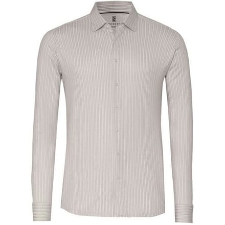 Desoto Overhemd Casual Kent Multi Vertical Stripe Beige / male