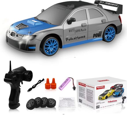 PolkaHome RC drift car - RC drift auto - RC car - RC auto drift - Drift auto afstandsbestuurbaar