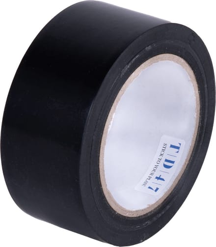 TD47 PVC Safety Markeringstape 50mm x 33m Zwart