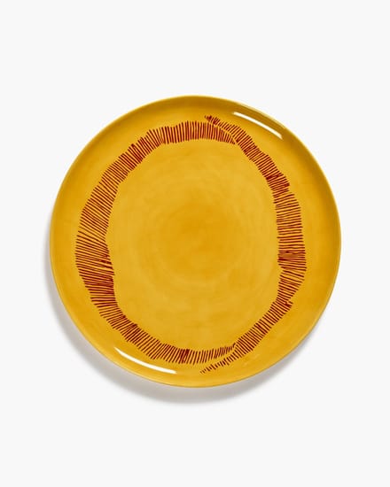 Serax - Ottolenghi Feast - Serveerschaal - Geel/Rood - 35 Ø