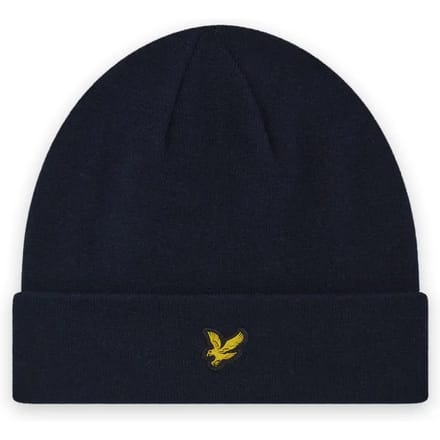 Lyle & Scott Muts Wol Blend Navy - Maat one size fits all - Heren