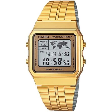 Casio A-500WGA9 Unisex Horloge 34mm 3ATM