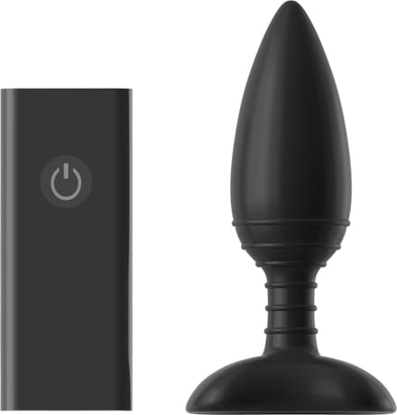 Nexus Ace Remote Control Vibrating buttplug - Zwart - Small