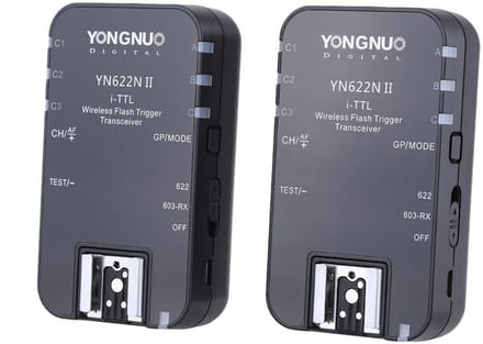 YONGNUO YN622N II 2.4G Wireless i-TTL Flits Trigger voor Nikon Camera's