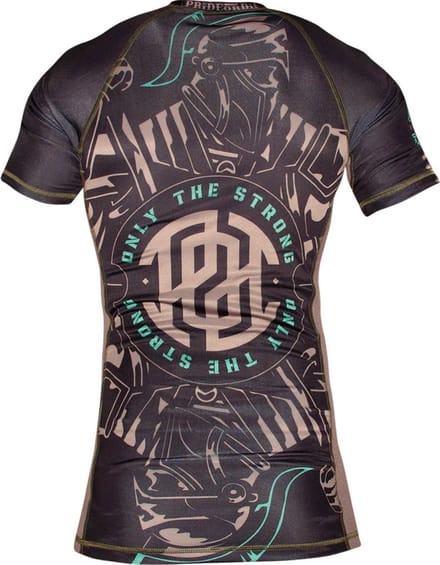 PRiDE or DiE Rash Guard Only the Strong Zwart - M