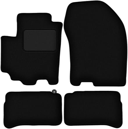 Zwarte veloursmatten voor: Suzuki Vitara II FL SUV (2018-)