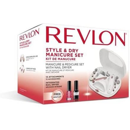 Revlon Style & Dry manicure-pedicureset Rvsp3529e