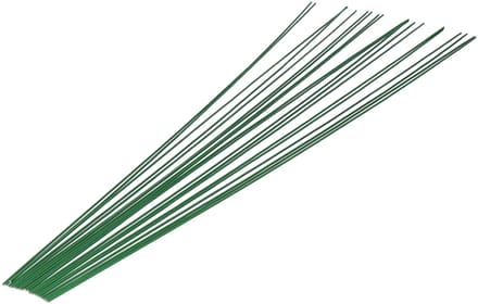 HBX Natural Living Kerststukje binddraad/wikkeldraad - 30x st - groen - 400 mm x 0,8 mm