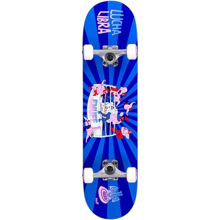 Enuff Lucha Libre Wrestling Complete Skateboard in Blauw