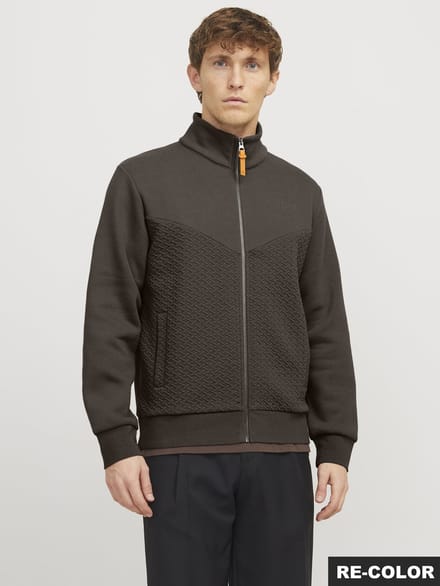 JACK&JONES PREMIUM - JPRBLUFRANKIE SWEAT ZIP HIGH NECK SMU Heren Vest