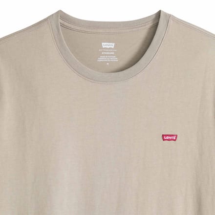 T-shirt met labeldetail
