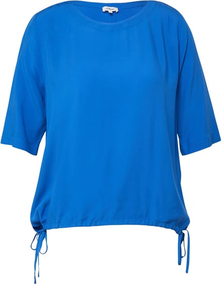 Chemisier blouse met verstelbare zoom voor dames s.Oliver
