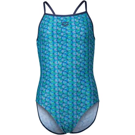 Arena G Starfish Lightdrop Back L Navy-Turquoise