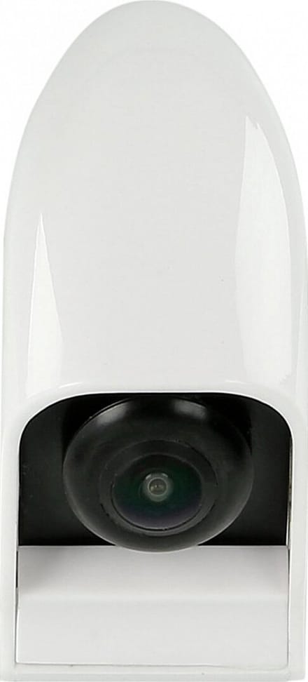 Achteruitkijkcamera bestelwagen/camper druppelvormig wit