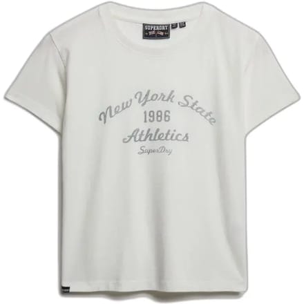 Superdry - Athletic Essentials T-shirt met slanke pasvorm - Dames - T-shirts