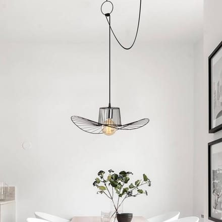Asir - Kroonluchter - Zwart - 108 x 15 x 67 - 82 cm
