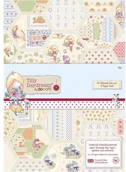 Docrafts: Tilly A4 Ultimate Die-cut & Paper Pack (48pk) (PMA 169100)